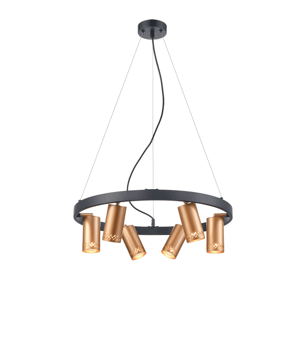 Подвесной светильник Vele Luce Moto VL5784P06 5