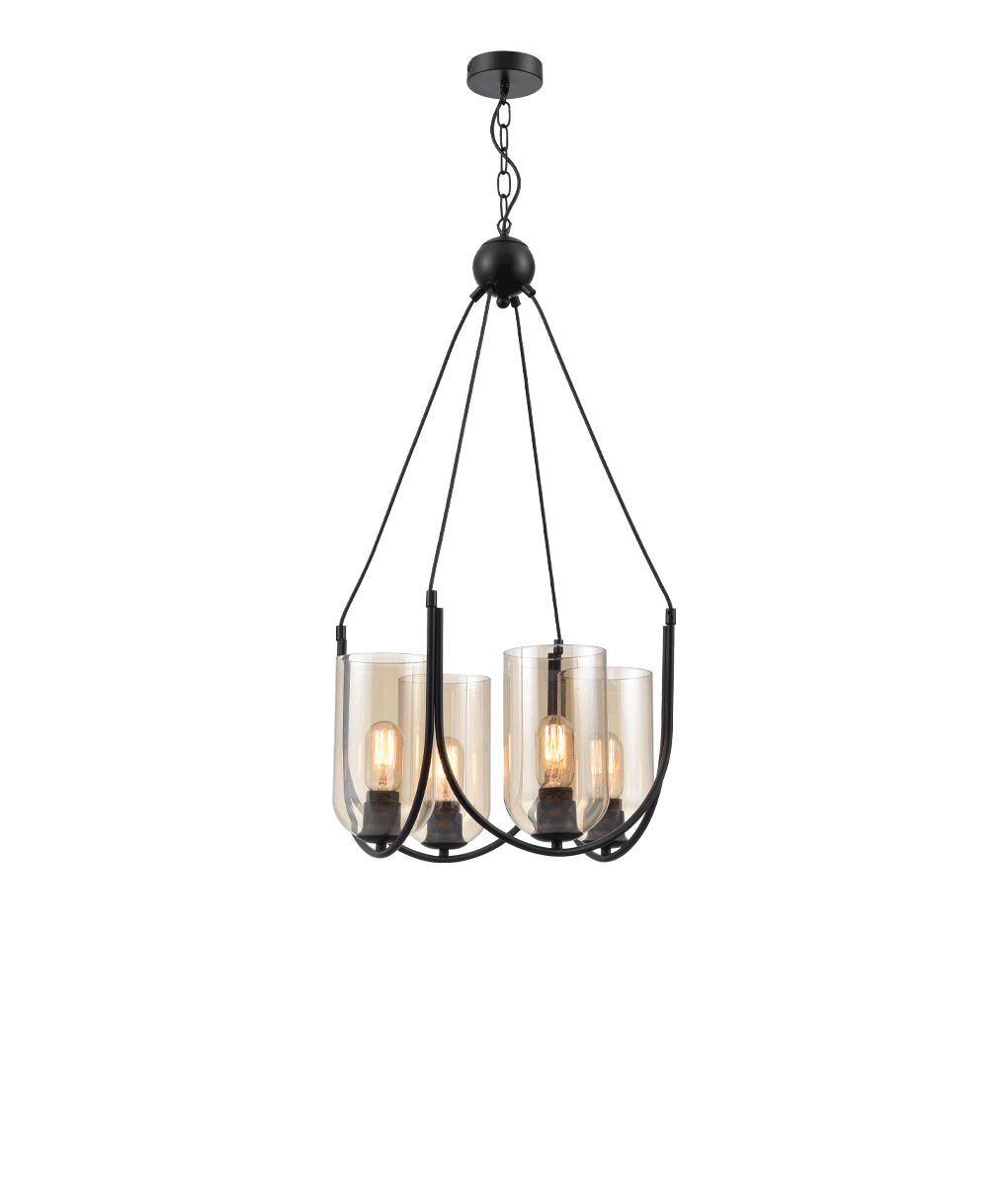 Подвесная люстра Vele Luce Fiamma VL5812P04 4
