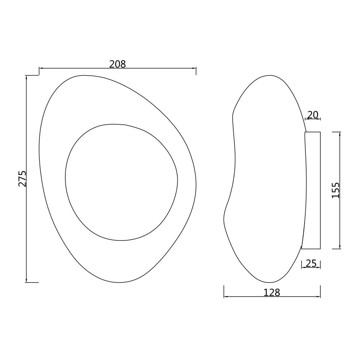 Настенный светильник Maytoni Mabell MOD306WL-01G 3