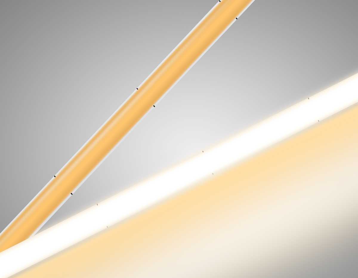 Светодиодная лента Ambrella Light GS4601 COB 384Led/ 7W m/ 24V IP20 3000K/ 5m*3mm*2mm (2 конт.) GS4601 2