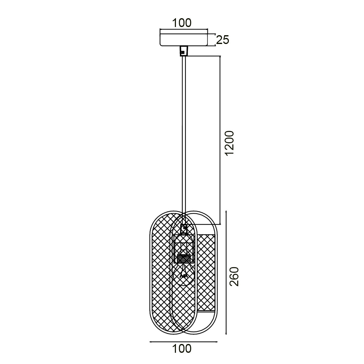 Подвесной светильник Vele Luce City VL6344P01 3