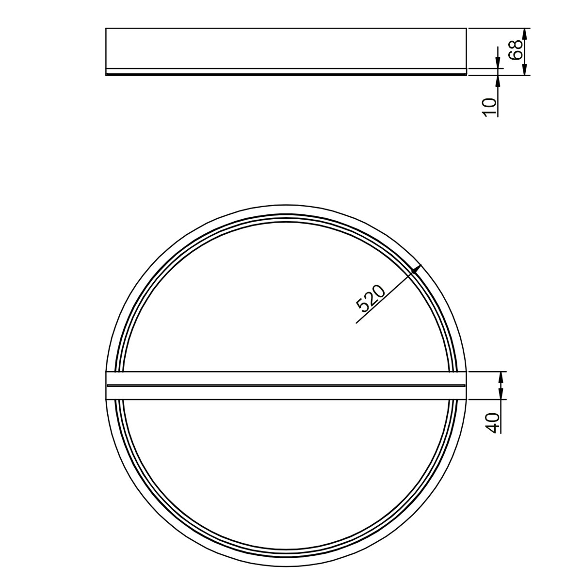 Потолочный светильник Vele Luce Futuro VL7224L11 4