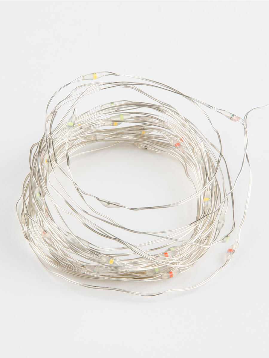 Светодиодная гирлянда Uniel Роса разноцветный ULD-S0500-050/SCB/2AA Multi IP20 Dew UL-00005266 2