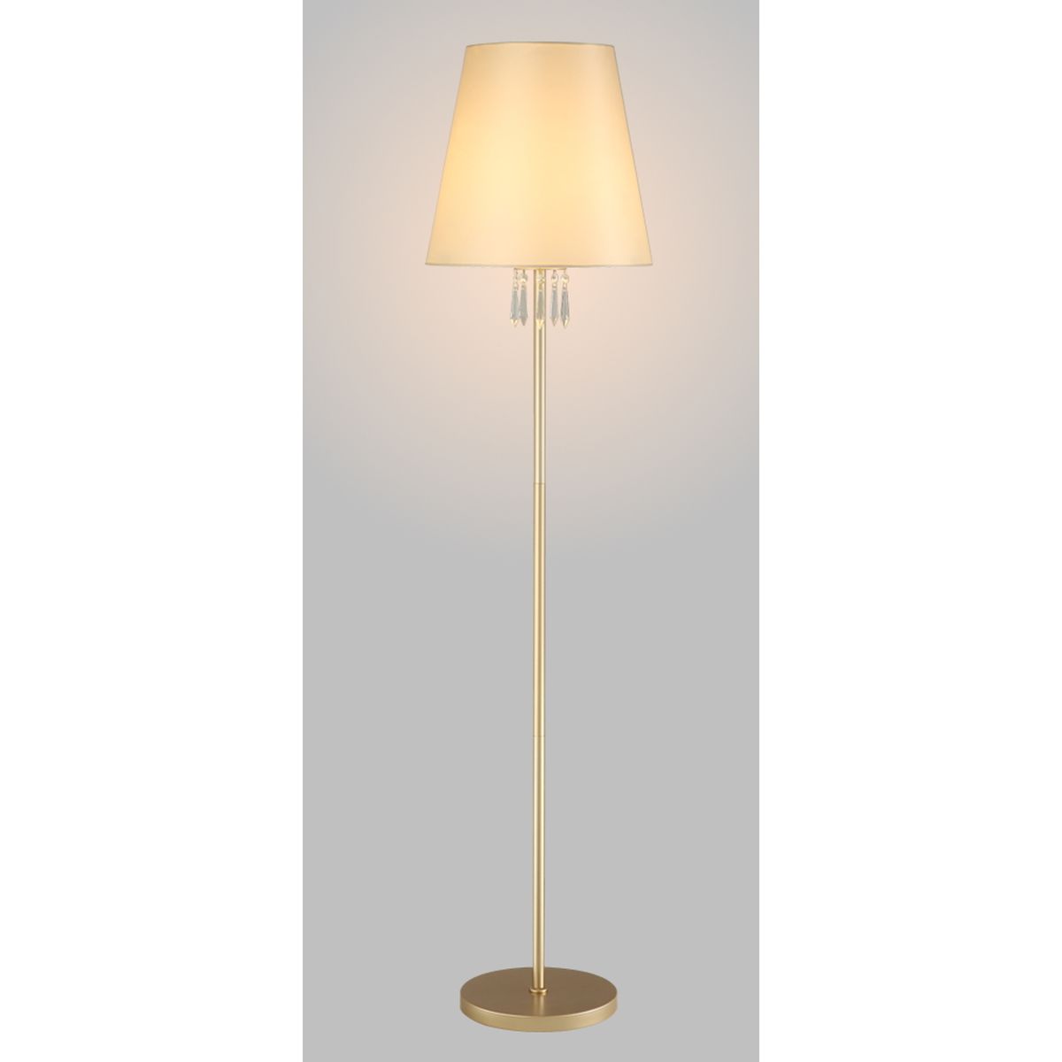 Торшер Crystal Lux Renata PT1 Gold 3