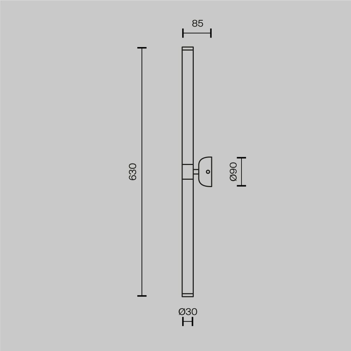 Подсветка для зеркал Maytoni Axis MOD106WL-L16W3K 2