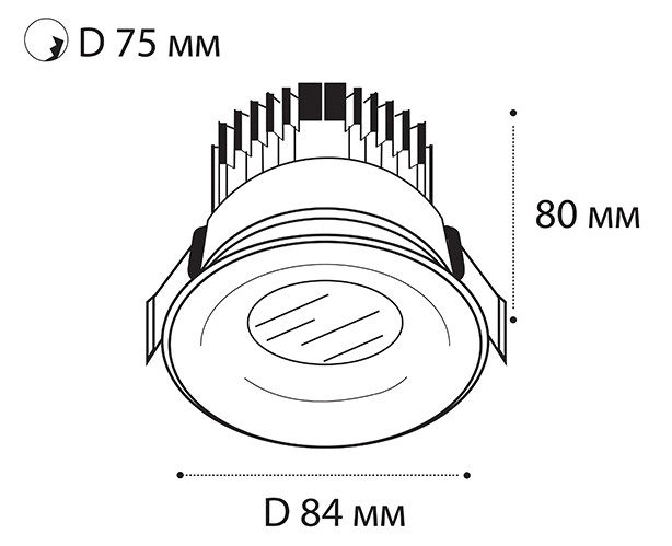 Встраиваемый светодиодный светильник Italline IT06-6016 white 4000K изображение 2 Встраиваемый светодиодный светильник Italline IT06-6016 white 4000K Фото № 2