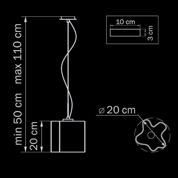 Подвесной светильник Lightstar Nubi 802110 изображение 3 Подвесной светильник Lightstar Nubi 802110 Фото № 3