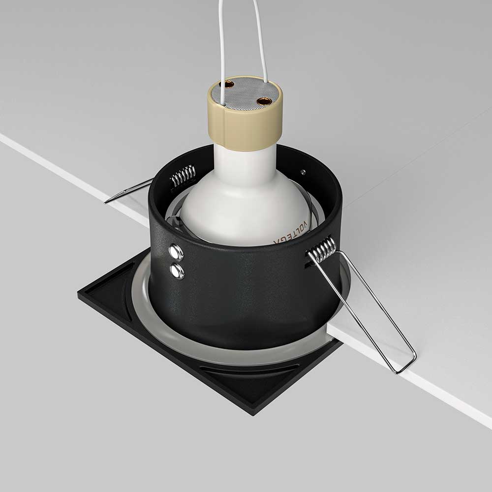 Встраиваемый светильник Maytoni Zoom DL033-2-01B 1