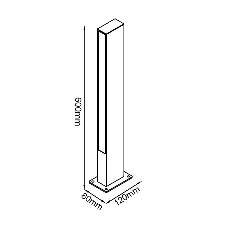 Наземный уличный светильник Mantra LOTUS 9158 4