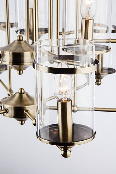 Подвесная люстра Eurosvet 60040/9 античная бронза изображение 3 Подвесная люстра Eurosvet 60040/9 античная бронза Фото № 3