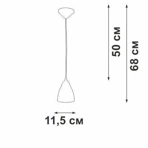 Подвесной светильник Vitaluce V2857-0/1S изображение 3 Подвесной светильник Vitaluce V2857-0/1S Фото № 3