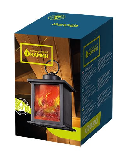 Декоративный светодиодный светильник ФАZA Камин FL-H19R изображение 2 Декоративный светодиодный светильник ФАZA Камин FL-H19R Фото № 2