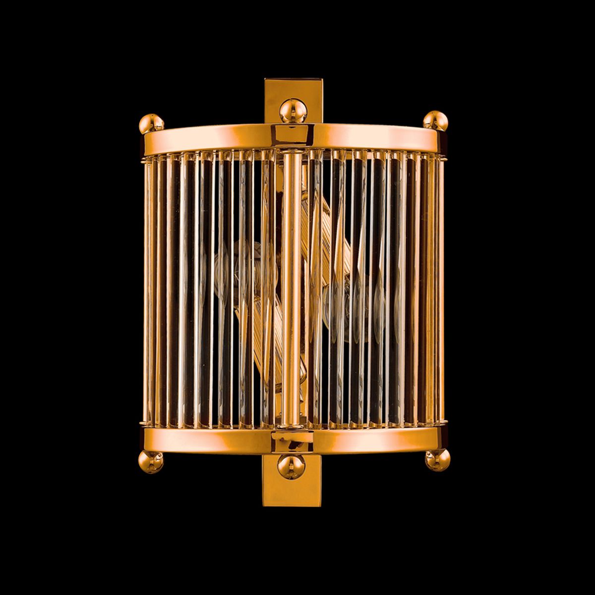 Настенный светильник Crystal Lux Tadeo AP2 Gold/Transparente 3