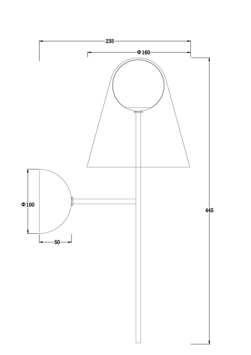 Бра Freya Doublety FR5382WL-01BS 1