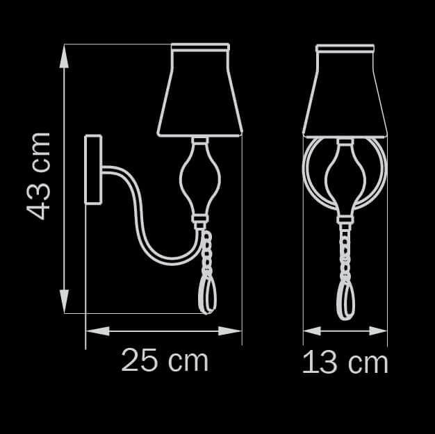 Бра Lightstar Escica 806610 изображение 3 Бра Lightstar Escica 806610 Фото № 3