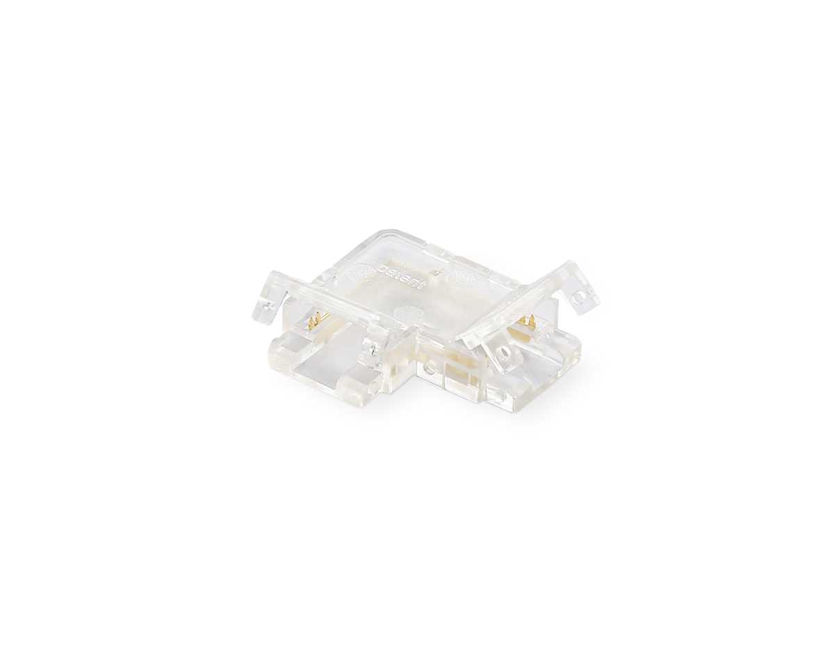 Соединитель угловой AMBRELLA LIGHT ILLUMINATION COB 12/24V для лент 10mm (2 конт.) (10шт. в комплекте) GS6861 1