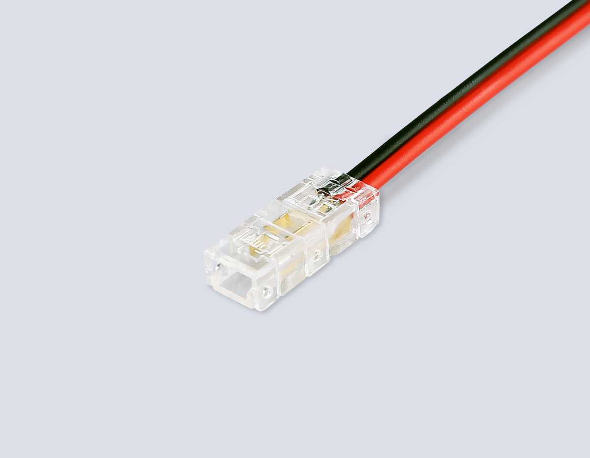 Соединитель гибкий двухсторонний AMBRELLA LIGHT ILLUMINATION COB 12/24V для лент 5mm (2 конт.) (10шт. в комплекте) GS7885