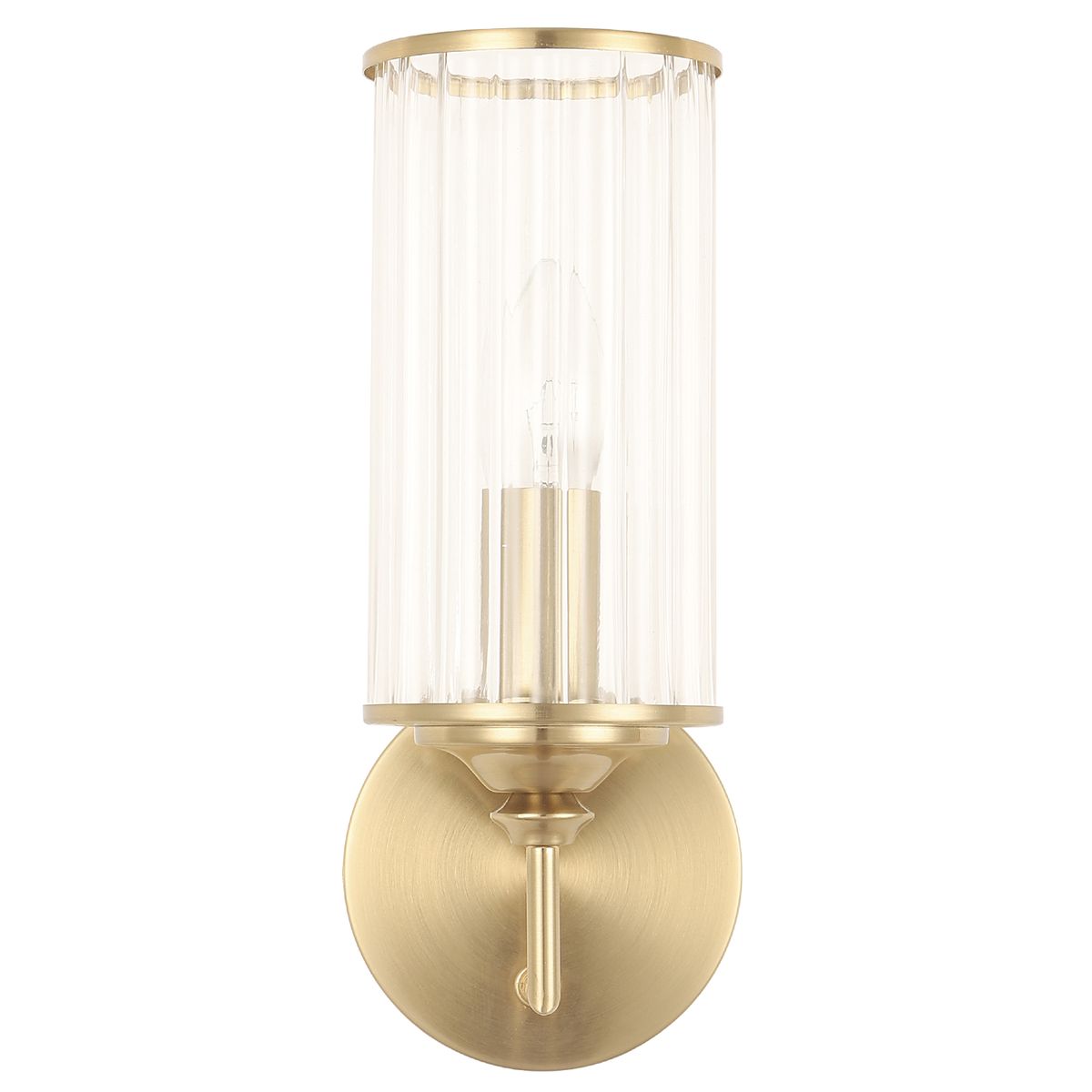 Бра Crystal Lux Gloria AP1 Brass 4