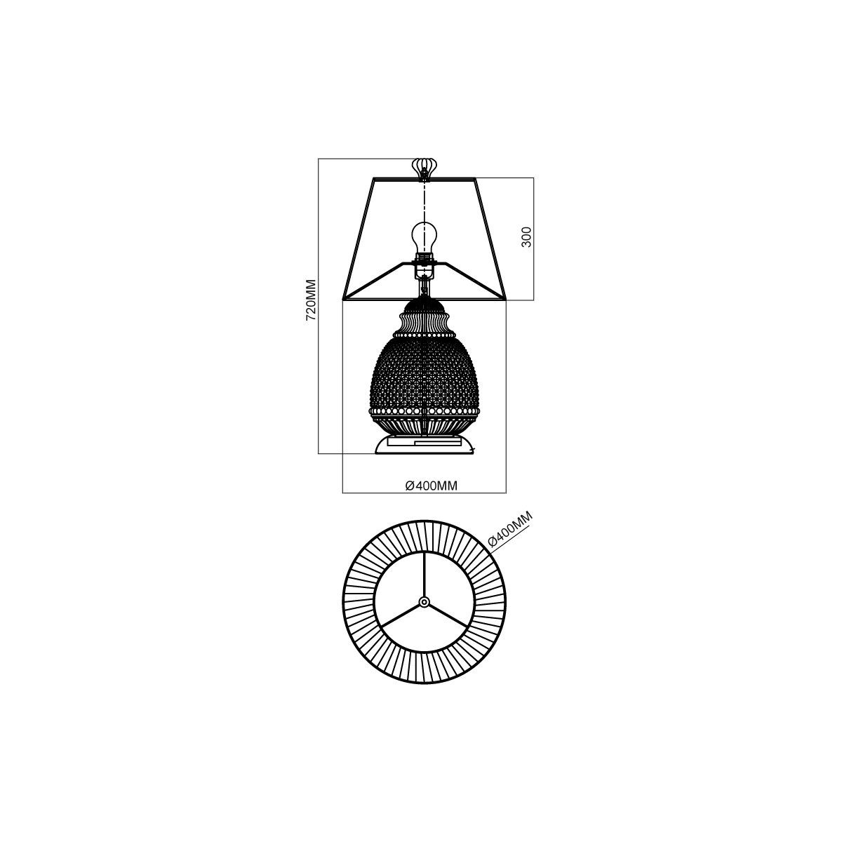 Настольная лампа Vele Luce Fiona VL5623N21 4