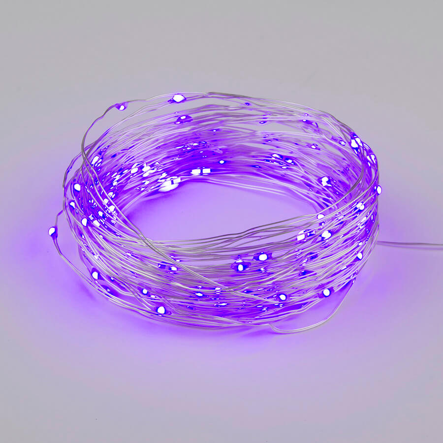 Уличная светодиодная гирлянда Uniel 220V разноцветный ULD-S1000-100/DTA/RC RGB IP44 UL-00007180 1