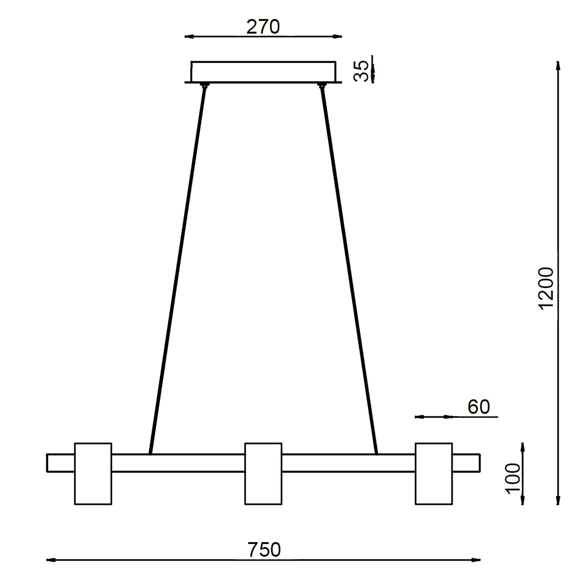 Подвесной светильник Vele Luce Zoom VL10113P06 3