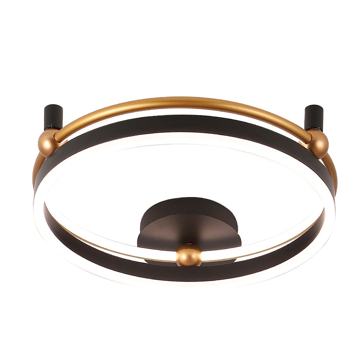 Потолочный светодиодный светильник Crystal Lux Fernando PL48W Led Black/Gold 5