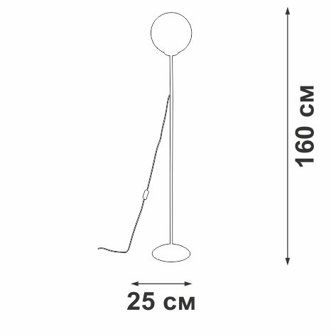 Торшер Vitaluce V2842-1/1P изображение 3 Торшер Vitaluce V2842-1/1P Фото № 3