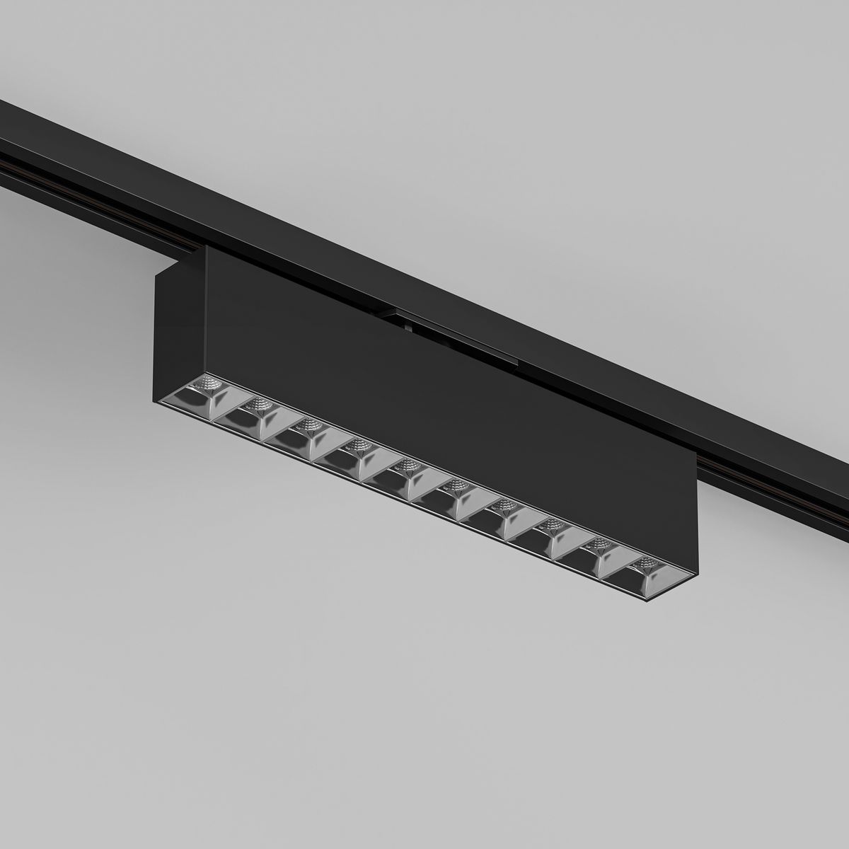 Трековый светодиодный светильник Denkirs Edder DK6444-BK 3