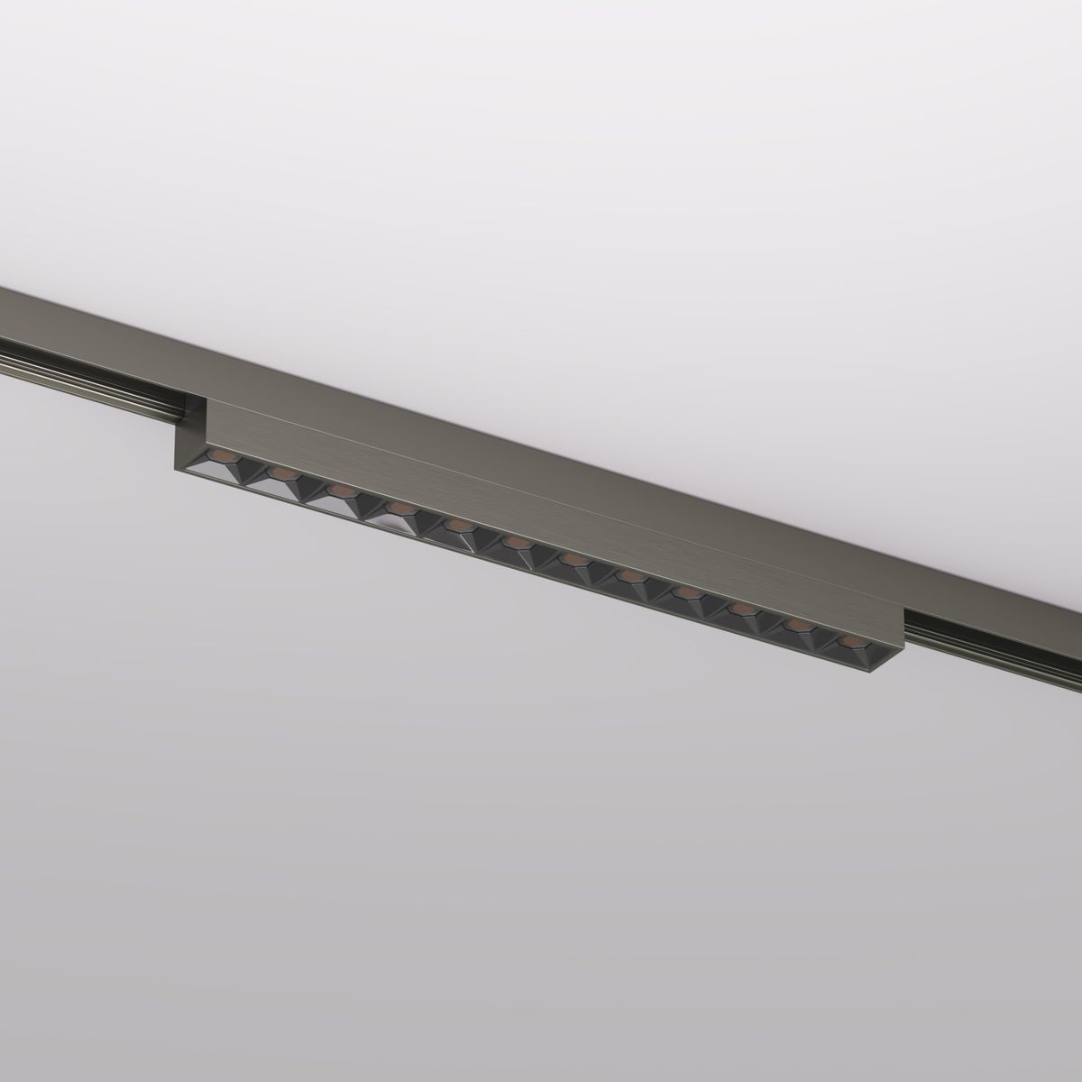 Трековый светодиодный светильник Denkirs Shine Grill DK5771-DN 1