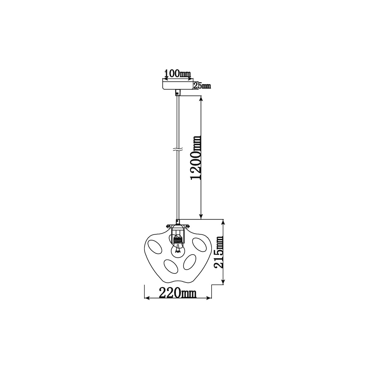Подвесной светильник Vele Luce Alieno VL5354P31 4