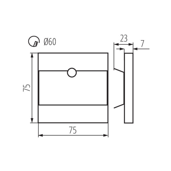 Подсветка для лестницы Kanlux Terra 29860 изображение 2 Подсветка для лестницы Kanlux Terra 29860 Фото № 2