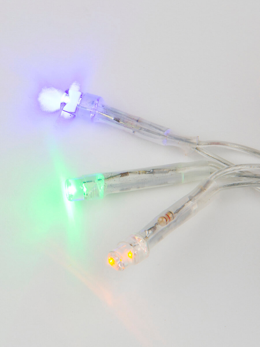 Светодиодная гирлянда Uniel 220V разноцветный ULD-S1000-100/DTA Multi IP20 UL-00007199 2