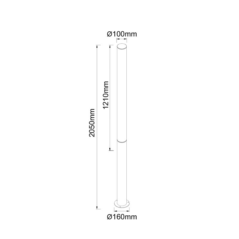 Наземный уличный светильник Mantra GANT 9278 5