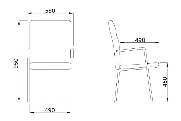 Офисный стул AksHome Picasso чёрный, экокожа 55104 изображение 2 Офисный стул AksHome Picasso чёрный, экокожа 55104 Фото № 2