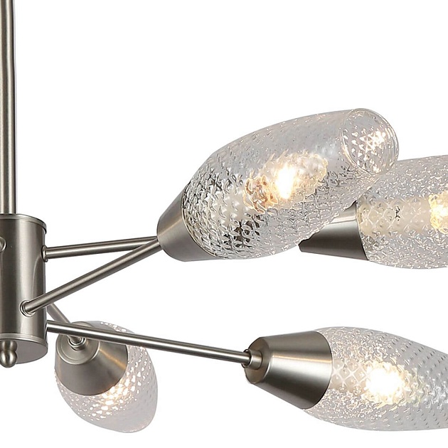 Потолочная люстра Escada Desire 10165/8PL Nickel Фото № 2