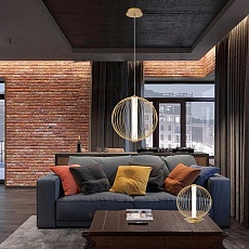 Настольная лампа Crystal Lux SYNC LG18W LED GOLD 4