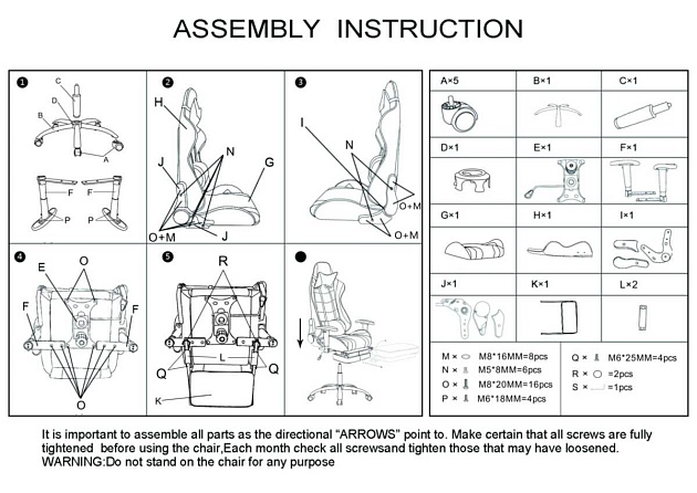 Игровое кресло Woodville Kano 1 11908 Фото № 2