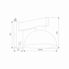 Бра TK Lighting 6279 Oslo 1
