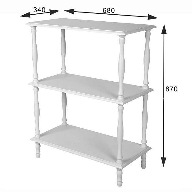 Этажерка Мебелик П 9 005675 Фото № 3