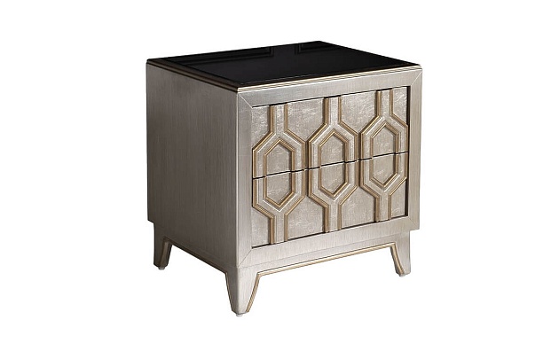 Прикроватная тумба Garda Decor ART-2919-E изображение 6 Прикроватная тумба Garda Decor ART-2919-E Фото № 6