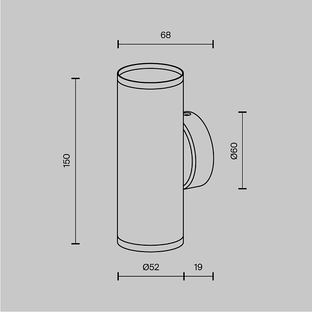 Бра Maytoni Technical Focus S C068WL-02W Фото № 3