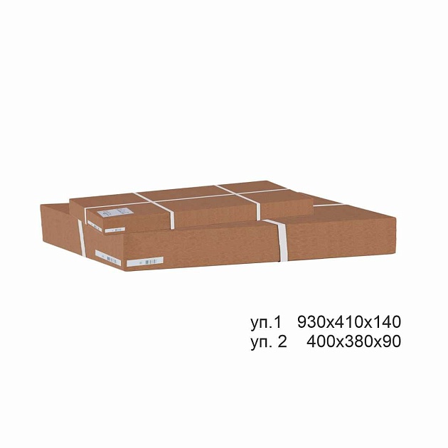 Обувница Мебелик Сильвия молочный/белый ясень 000201 Фото № 2