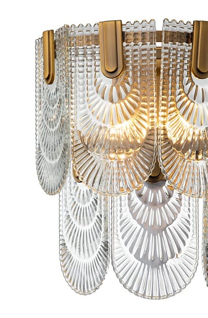 Настенный светильник Indigo Salice 12022/2W Brass V000026 Фото № 2