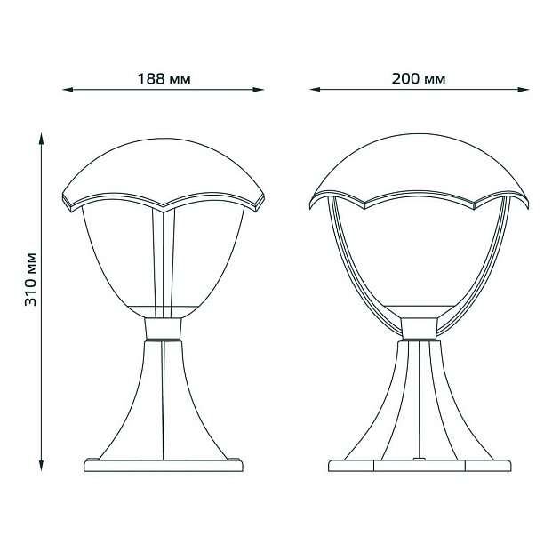 Уличный светильник Gauss Aura GD029 Фото № 8