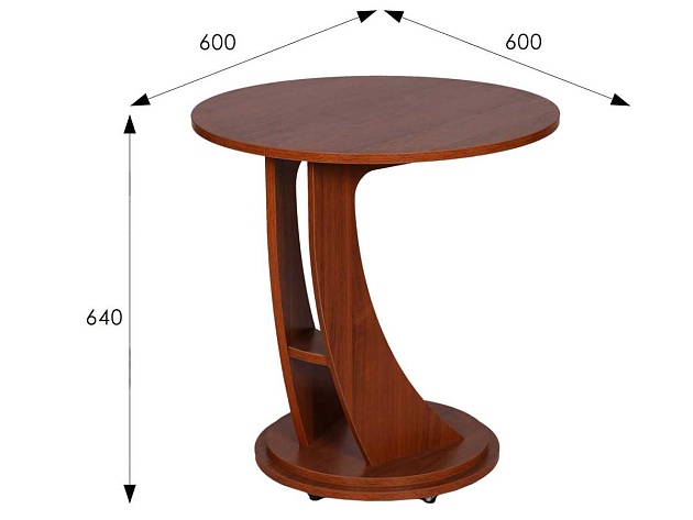 Приставной стол Мебелик Акцент-2 005845 Фото № 3