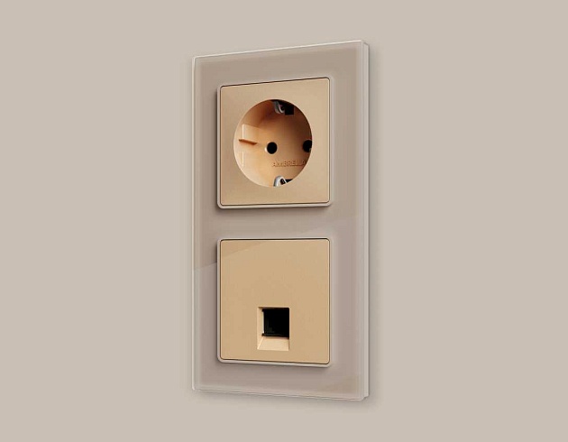 Лицевая панель розетки AMBRELLA VOLT AP6120 изображение 2 Лицевая панель розетки AMBRELLA VOLT AP6120 Фото № 2