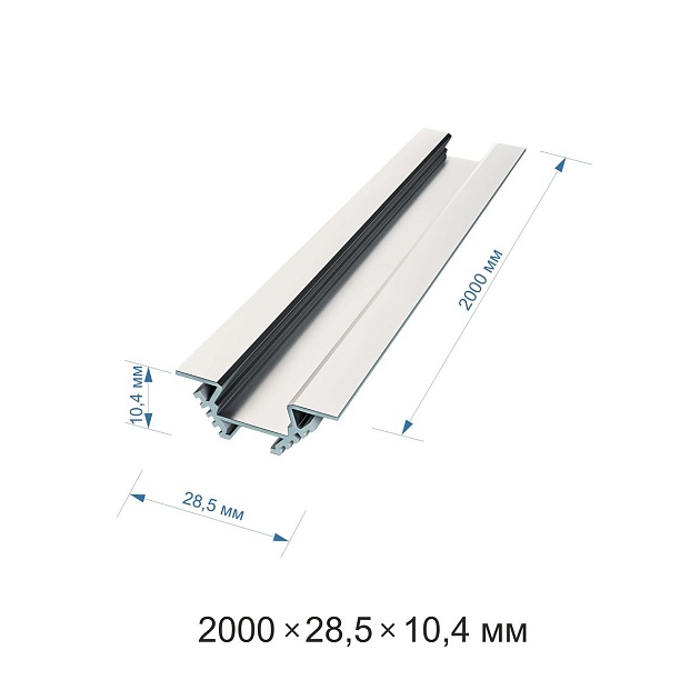 Профиль угловой накладной серебро 2м. Apeyron 08-03-01 Фото № 3