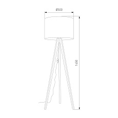 Торшер TK Lighting 16020 Grand 1