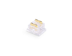 Соединитель прямой AMBRELLA LIGHT ILLUMINATION COB 12/24V для лент 8/10mm (2 конт.) (10шт. в комплекте) GS6361 1