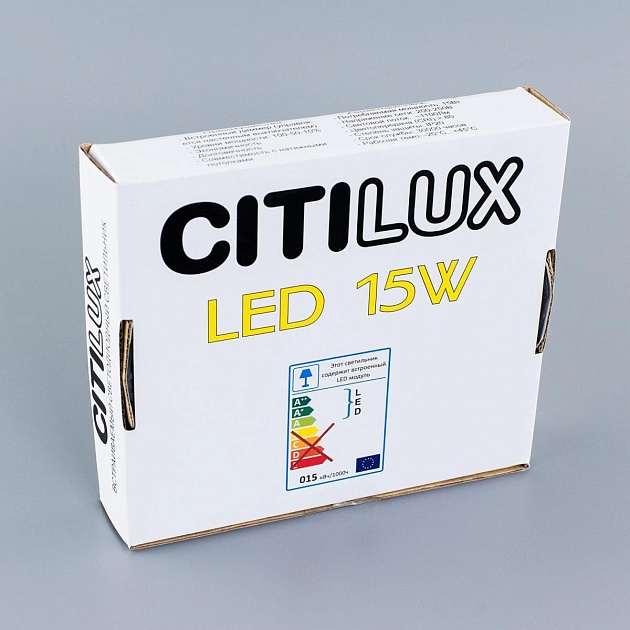 Встраиваемый светодиодный светильник Citilux Омега CLD50R151 Фото № 3